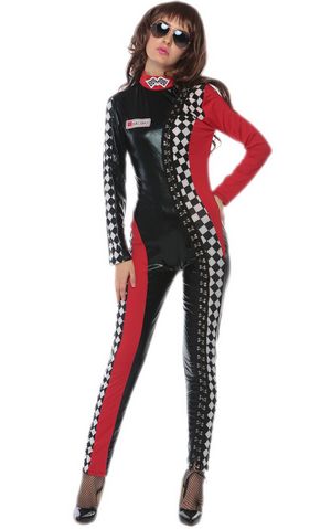F1723 sexy race girl costume